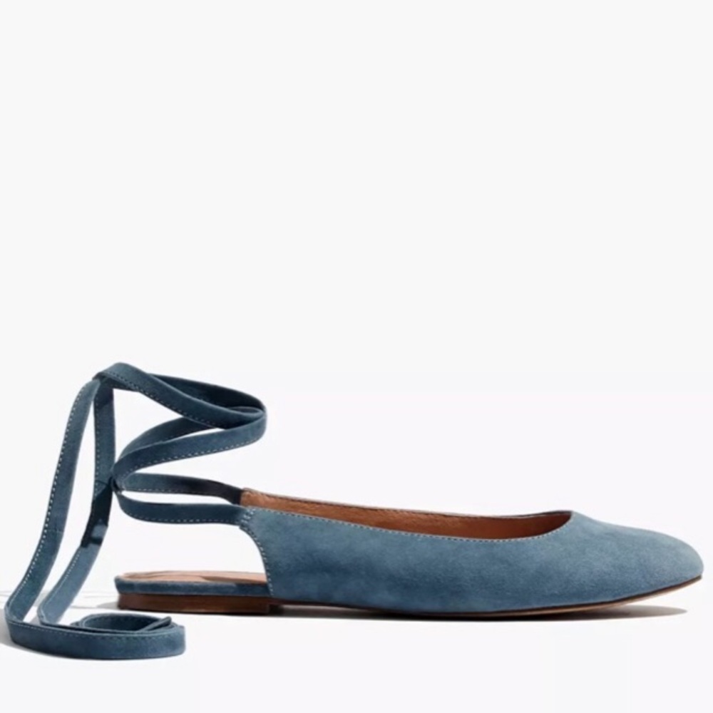 Madewell Ankle Wrap Ballet Flats